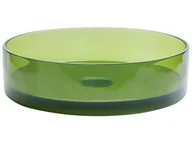 Umywalki - Umywalka nadblatowa okrągła  36 cm zielona TOLOSA - miniaturka - grafika 1