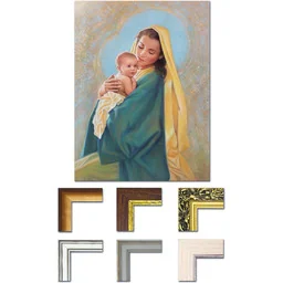 Obraz Matka Boża i Dzieciątko Jezus - Ikony i obrazy sakralne - miniaturka - grafika 1
