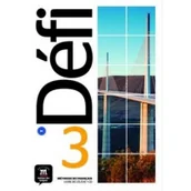 Książki do nauki języka francuskiego - Defi 3 Podręcznik + CD w.francuska LEKTORKLETT Praca zbiorowa - miniaturka - grafika 1