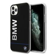 Etui i futerały do telefonów - BMW Etui BMHCN58PCUBBK iPhone iPhone 11 Pro 5,8" czarny/black hardcase Signature Printed Logo - miniaturka - grafika 1