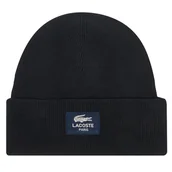 Czapki męskie - Czapka Lacoste RB3046 Czarny - miniaturka - grafika 1