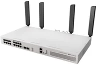 Switche - MikroTik Cloud Router Switch 418-8P-8G-2S+5axQ2axQ-RM with RouterOS L5 rackmount case MikroTik CRS418-8P-8G-2S+5axQ2axQ-RM - miniaturka - grafika 1