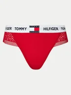Majtki damskie - Tommy Hilfiger Stringi UW0UW05619 Czerwony - miniaturka - grafika 1