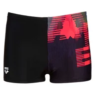 Kąpielówki męskie - Dziecięce Bokserki kąpielowe ARENA B HIGHLIGHT JR SHORT 003572/504 – Czarny - miniaturka - grafika 1