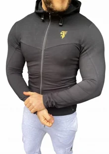 Bluza męska elastyczna sportowa z zamkiem Furia - Bluzy sportowe męskie - miniaturka - grafika 1