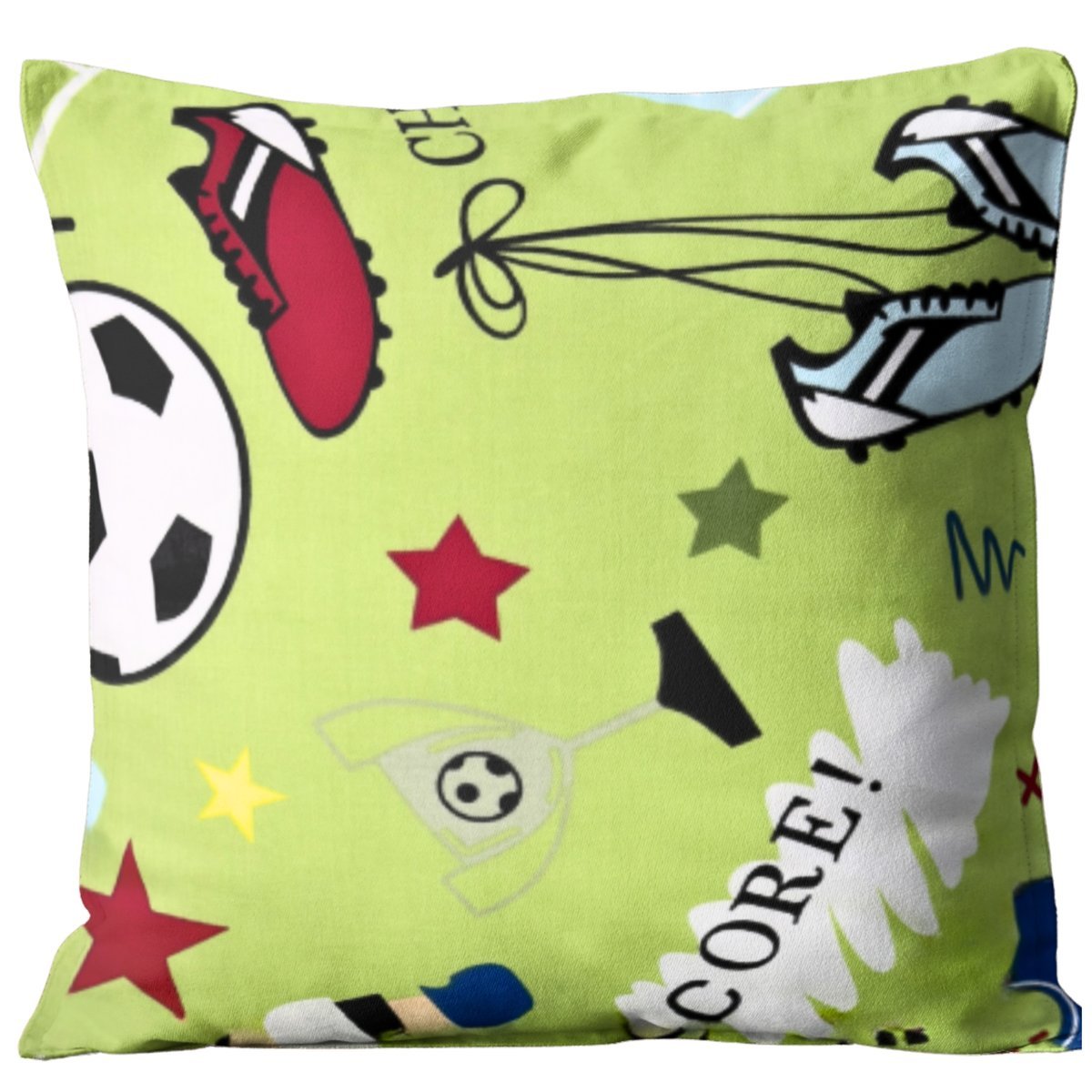 POSZEWKA NA PODUSZKĘ 40x40 CM BAWEŁNA JASIEK DZIECIĘCA DEKORACYJNA ZAMEK