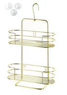 Półki do kuchni - CARL GOLD Półka łazienkowa 25x9,5xh33cm - miniaturka - grafika 1