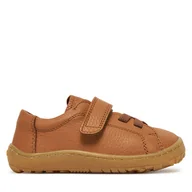 Buty dla chłopców - Półbuty Froddo Barefoot Elastic G3130241-10 M Brązowy - miniaturka - grafika 1