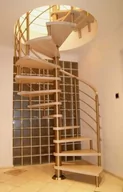 Schody strychowe - Schody spiralne DUDA model Venecja vertical 04 200 cm - miniaturka - grafika 1
