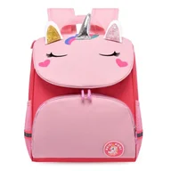 Plecaki szkolne i tornistry - Plecak Dla Przedszkolaka Szkolny Dziecięcy Jednorożec Unikorn Plecaczek Różowy - miniaturka - grafika 1