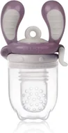 Akcesoria do karmienia - New! Special offer! Kidsme Food Feeder baby feeding device for solid foods medium Plum from 4 months 160350PL - miniaturka - grafika 1
