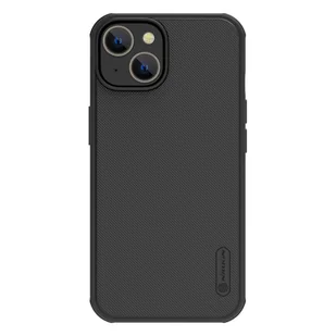 Nillkin Super Frosted Shield Pro Magnetic Case etui iPhone 14 Plus z MagSafe magnetyczne czarny - Etui i futerały do telefonów - miniaturka - grafika 1