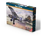 Modele do sklejania - MasterCraft Samolot do sklejania 1:48 Piper L 4H Cub E 41 - miniaturka - grafika 1