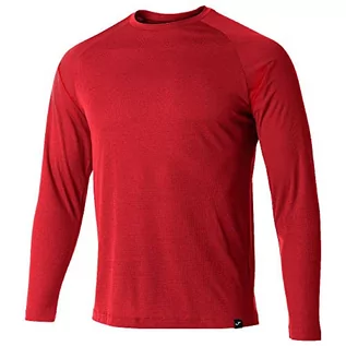Koszulki męskie - Joma Męska koszulka z długim rękawem R-Combi, czerwona, L - grafika 1