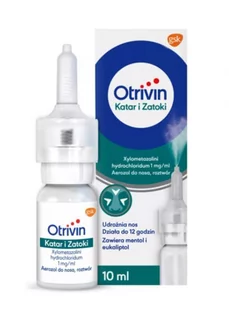 OTRIVIN Otrivin katar i zatoki aer.d/nosa 10 ml - Przeziębienie i grypa - miniaturka - grafika 1