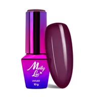Lakiery hybrydowe - Lakier hybrydowy Molly Lac - Red Wine nr 190 - miniaturka - grafika 1
