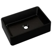 Umywalki - Axis Umywalka RAVA 45 nablatowa granitowa złota - miniaturka - grafika 1