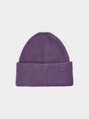 Czapki damskie - 4F Czapka zimowa damska - fioletowa S - miniaturka - grafika 1