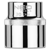 Klucze i nasadki - NEO-TOOLS Nasadka sześciokątna 1/2", 30 mm, Superlock TOP-08-030 - miniaturka - grafika 1