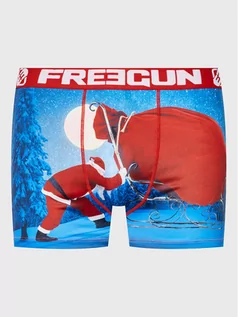 Majtki męskie - Freegun Bokserki Christmas FGPA28/1/BM/TRA Kolorowy - grafika 1