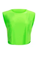 Koszulki i topy damskie - WINSHAPE Damski funkcjonalny top Light Cropped Top AET115, All-Fit, czas wolny, joga, pilates - miniaturka - grafika 1