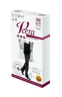 Bielizna lecznicza - Veera Silver Podkolanówki uciskowe dla mężczyzn for man Travel 140 DEN M Ecru | NN-SVE-OWDR-006 - miniaturka - grafika 1