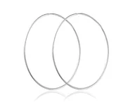 Kolczyki - Kolczyki koła - 60mm - miniaturka - grafika 1