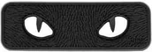 Odzież taktyczna i umundurowanie - Naszywka M-Tac Cat Eyes 3D PVC - Black (51114002) - miniaturka - grafika 1