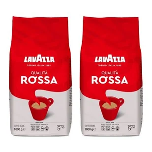 Kawa ziarnista LAVAZZA Qualita Rossa 2 x 1 kg - Kawa - miniaturka - grafika 1