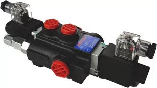 Rozdzielacz hydrauliczny Presko , 1-sekcyjny sterowany elektrycznie 12V - Akcesoria do hydrauliki siłowej - miniaturka - grafika 2