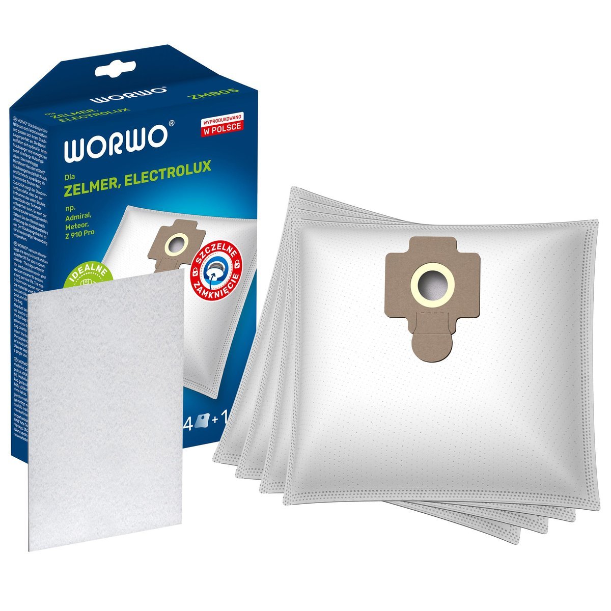 WORKI DO ZELMER 1010,1020,1030,1117 4 SZT