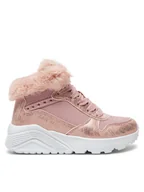 Buty dla dziewczynek - Skechers Trzewiki 310396L/MVE Beżowy - miniaturka - grafika 1