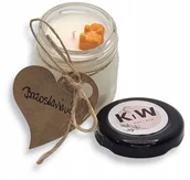 Świece - Mała świeca sojowa Podziękowania - Brzoskwinia - miniaturka - grafika 1