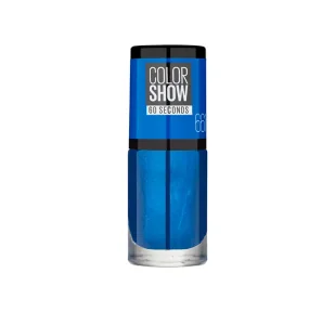 MAYBELLINE COLOR SHOW 60 SECONDS TRADYCYJNY LAKIER DO PAZNOKCI 661 OCEAN BLUE 6,7ML - Lakiery do paznokci - miniaturka - grafika 1