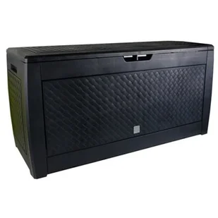 PROSPERPLAST PROSPERPLAST Skrzynia ogrodowa PROSPERPLAST Boxe Matuba S433 Antracyt - Skrzynie ogrodowe - miniaturka - grafika 1