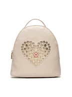 Plecaki - Love Moschino Plecak JC4073PP1ELP0110 Beżowy - miniaturka - grafika 1
