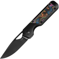 Scyzoryki - Kizer Frame Lock Mini Militaw Jonathan Styles M390 Tytan+Camo Carbon 80's Ki3634SA1 - miniaturka - grafika 1