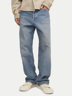 Spodnie męskie - Jack & Jones Jeansy Alex 12259781 Niebieski Baggy Fit - miniaturka - grafika 1