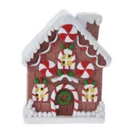 Ozdoby bożonarodzeniowe - Figurka Domek z piernika, 10 cm - miniaturka - grafika 1