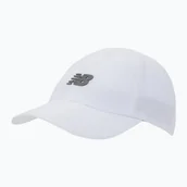 Czapki damskie - Czapka z daszkiem New Balance 5 Panel Performance V 2.0 white WYSYŁKA W 24H 30 DNI NA ZWROT - miniaturka - grafika 1
