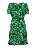 Sukienki - Bestseller A/S Damska sukienka ONLSONJA S/S NOOS PTM, Verdant Green/AOP:Fiona Ditsy, 32, Verdant Green/Aop:fiona Ditsy, 32 - miniaturka - grafika 1