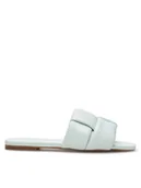 Klapki i japonki damskie - Badura Klapki FAUSTINE-112793 Zielony - miniaturka - grafika 1