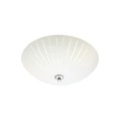 Lampy sufitowe - Markslojd Cut 107758 Plafon lampa sufitowa 2x40W E14 biały/stalowy - miniaturka - grafika 1