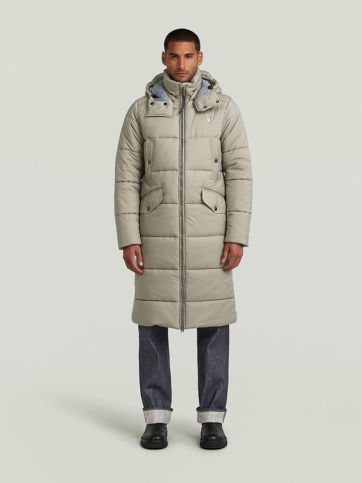 G-Star Płaszcz zimowy w kolorze beżowym