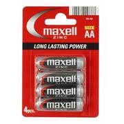 Baterie i akcesoria - Maxell 4X BATERIA MAGNEZOWO-CYNKOWA R6/AA BLISTER MAX38 - miniaturka - grafika 1