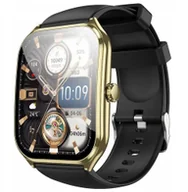 Smartwatch - Hoco z funkcją rozmowy Y28 złoty - miniaturka - grafika 1