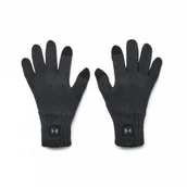 Rękawiczki - Męskie rękawiczki zimowe Under Armour UA Halftime Wool Glove - czarne - miniaturka - grafika 1