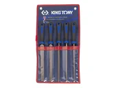 Zestawy narzędziowe - KING TONY Zestaw pilników do metalu 1005GQ, 200 mm - miniaturka - grafika 1