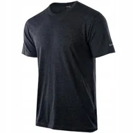 Koszulki męskie - Koszulka Męska HI-TEC PLAIN T-Shirt Podkoszulek Limitowana Bawełniana M - miniaturka - grafika 1