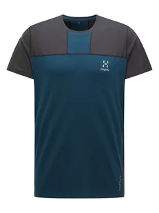 Haglöfs Koszulka funkcyjna "L.I.M Strive" w kolorze niebiesko-antracytowym - Koszulki sportowe męskie - miniaturka - grafika 1